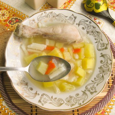 Венгерский суп с лапшой