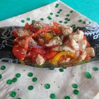 Итальянский салат с ветчиной, сыром и овощами рецепт с фото пошагово - демонтаж-самара.рф