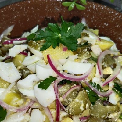 Картофельные салаты – рецепты с фото (пошагово)