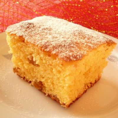Пирог из кукурузной крупы на кефире