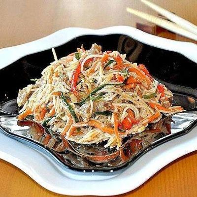 Фунчоза С Мясом И Овощами Фото