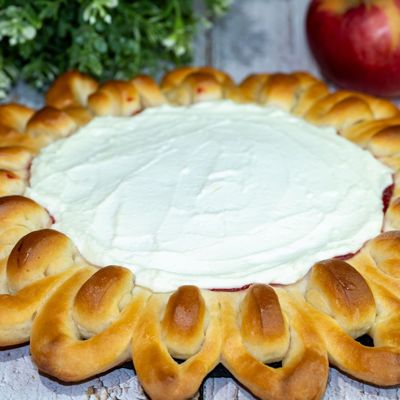 Балан бэлеше пирог с калиной