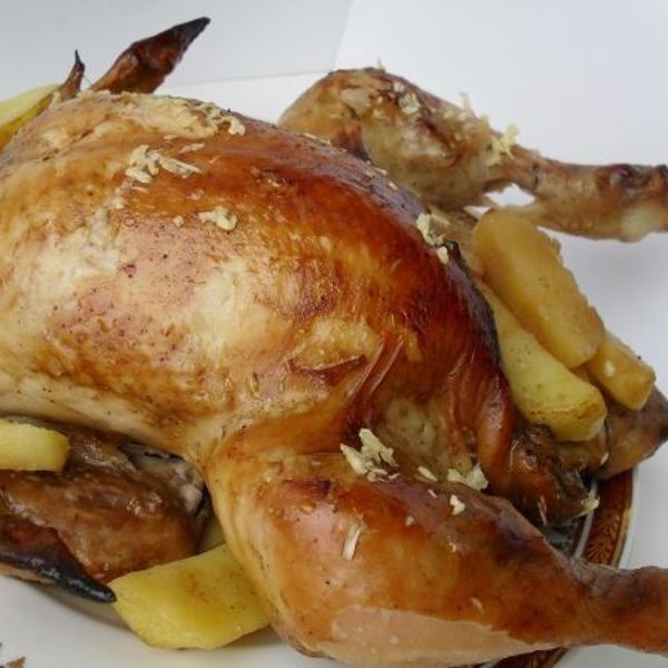 Курица в рукаве пошаговый рецепт