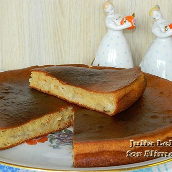 Пирог с творогом и яблоками, вкусных рецептов с фото Алимеро