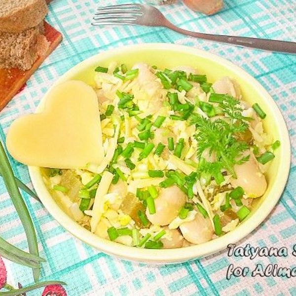 Салат с рисом и солеными огурцами - пошаговый рецепт с фото на luchistii-sudak.ru