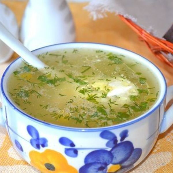 Кето-суп с фрикадельками