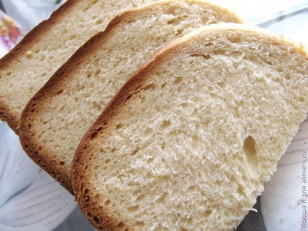 кисломолочный хлеб в хлебопечке