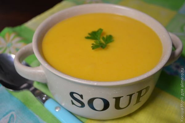 суп пюре овощной