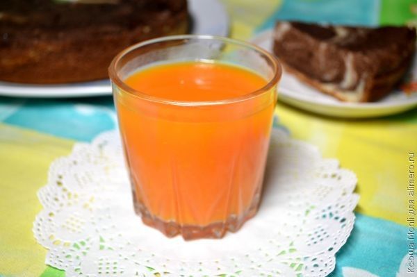 тыквенно-морковный сок