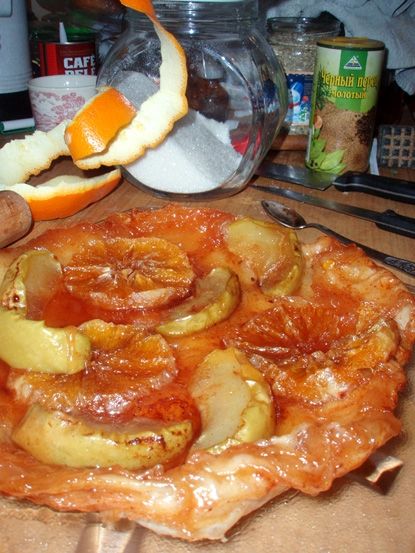 Пирог "Яблочно-апельсиновая вкуснятина".