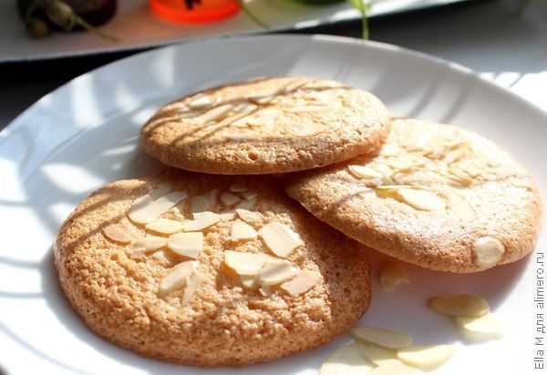 Миндальное печенье - рецепты с фото. Как приготовить миндальное печенье?