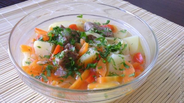 Лагман - узбекский суп