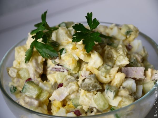 Купеческий — салат со свининой