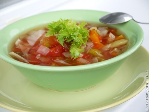 Суп из сельдерея рецепт с фото очень вкусный