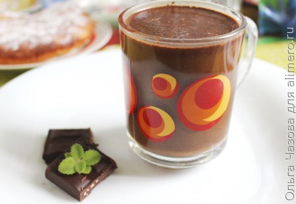Ароматнейший горячий шоколад с цикорием