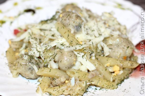 Паста пенне - сытный и вкусный ужин по-итальянски