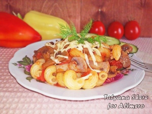 Макароны с перцем — готовим макароны с перцем и помидорами с курицей на pizzastr.ru