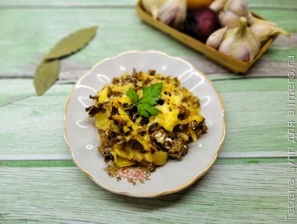 Картошка с фаршем в духовке – 10 рецептов приготовления с пошаговыми фото