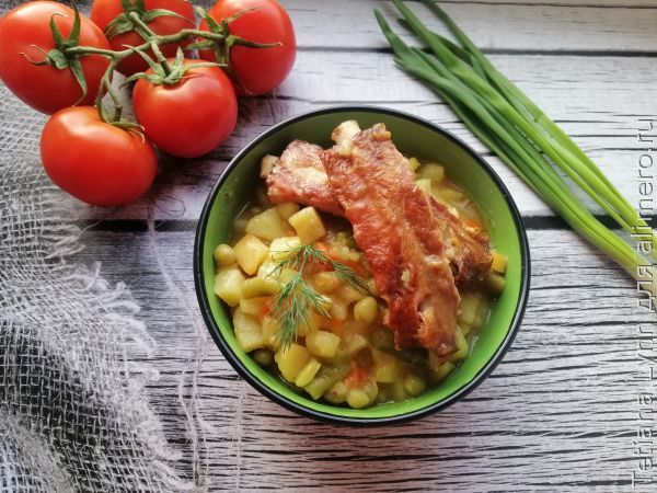 Вкусный суп харчо со свиными ребрышками – пошаговый фото рецепт
