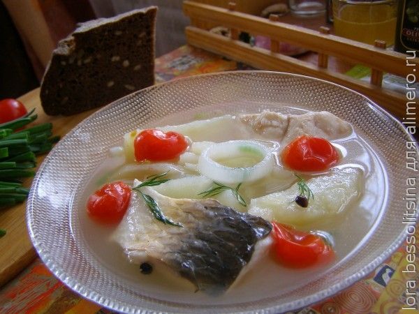 рыбный суп из пиленгаса