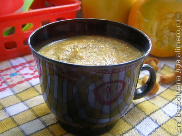 Крем-суп из лисичек