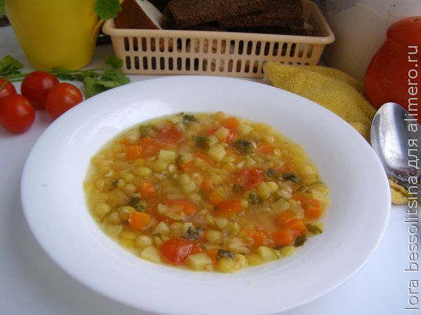 Вегетарианский гороховый суп в мультиварке - пошаговый рецепт с фото на hb-crm.ru