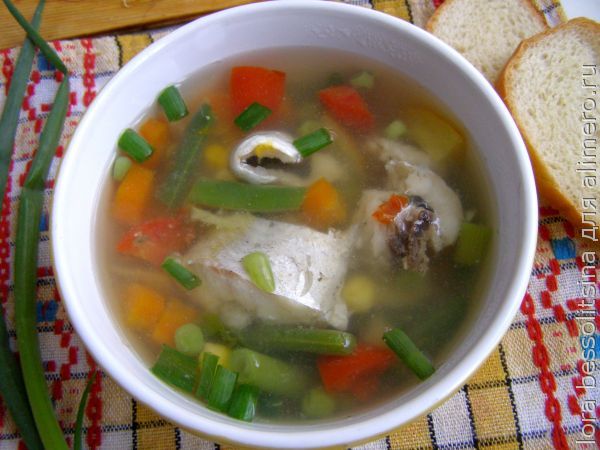 диетические блюда - легкий суп