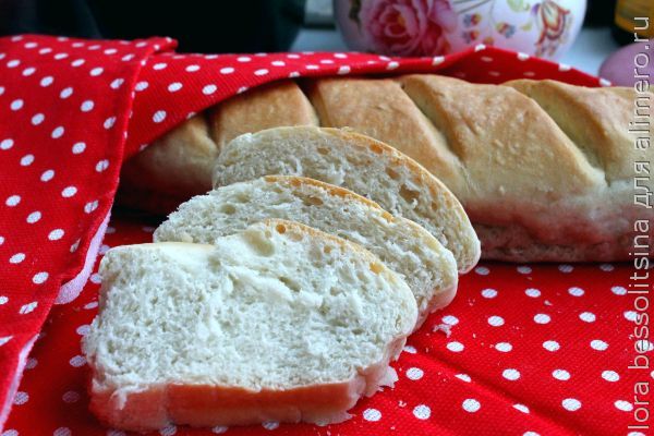 тесто для хлеба - домашний хлеб
