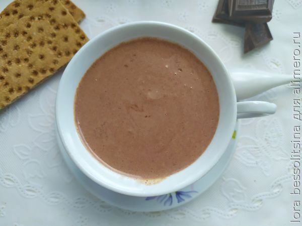 горячий шоколад - что приготовить на 23 февраля