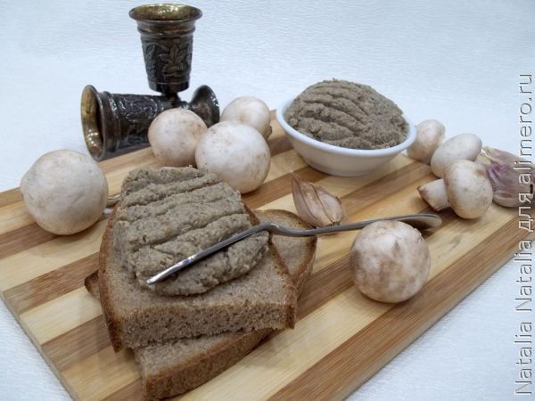Как приготовить грибной паштет из шампиньонов – советы и хитрости