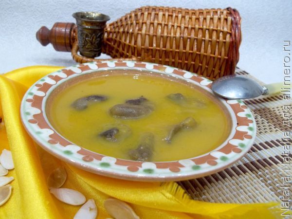 Суп-пюре из тыквы и грибов – вкусный рецепт с пошаговыми фото