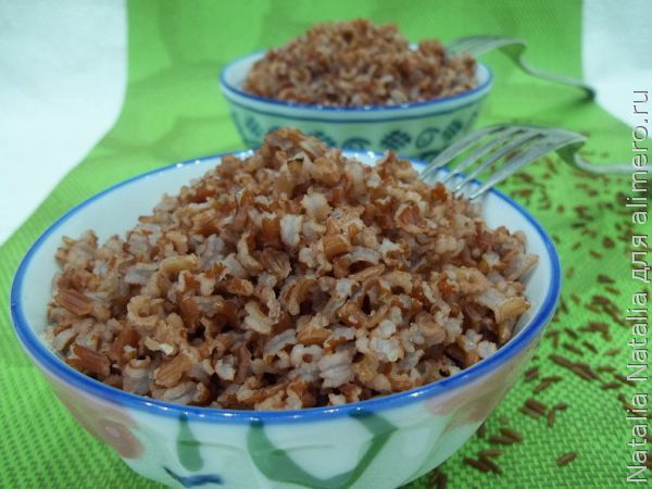 Красный рис – как правильно варить