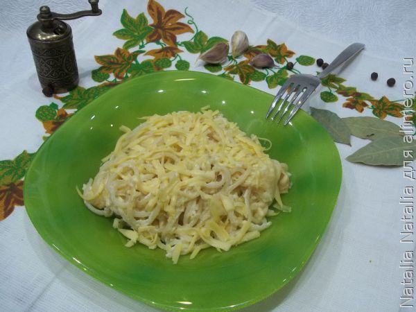 Как приготовить ужин за 20 минут – вкусные спагетти с сыром и яйцом