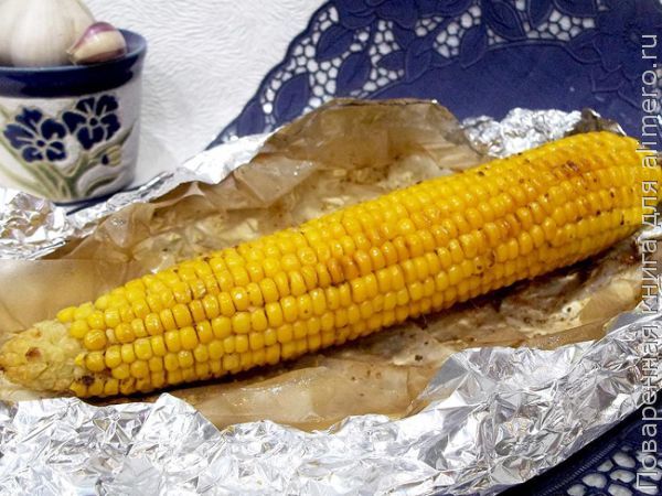 Мой новый рецепт запеченной кукурузы в духовке