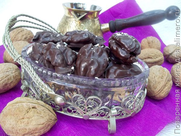 Вкусные домашние конфеты за 15 минут – орехи в шоколаде 