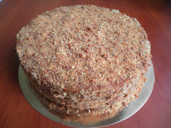 Торт «Рыжик» с грецкими орехами. Рецепт