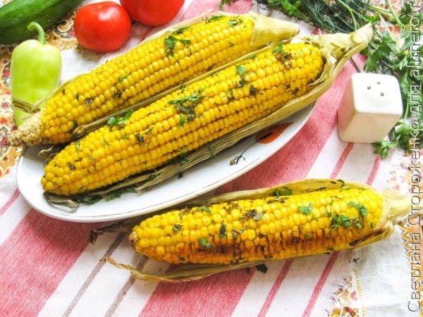 Рецепт кукурузы запеченной со специями