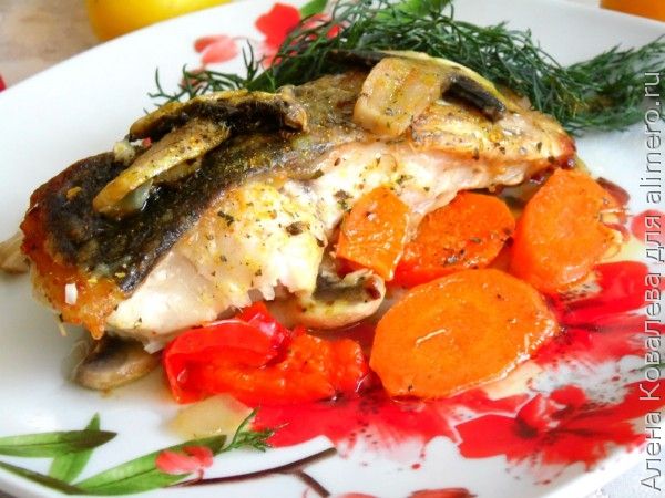 Рыба С Овощами Рецепты С Фото