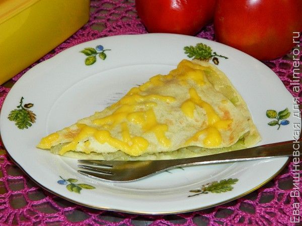Пирожки из лаваша с капустой и яйцом на сковороде