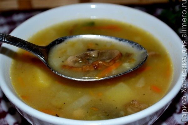 грибной суп