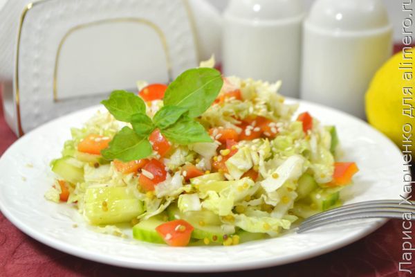 Рецепт диетического ужина: как приготовить вкусный и полезный шопский салат