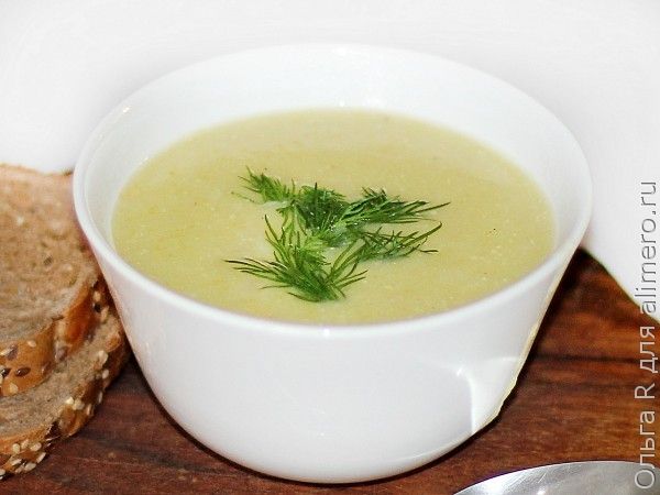 Кабачковый крем-суп