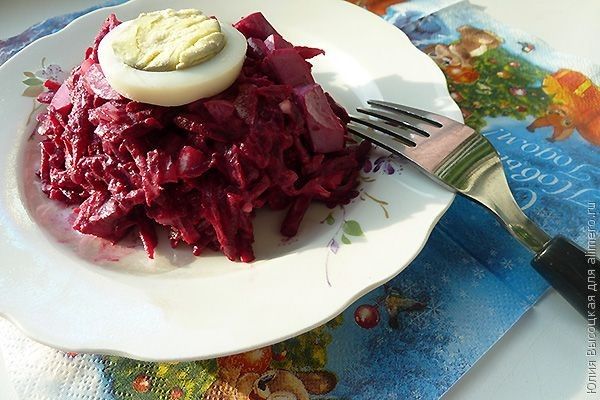Салат из свеклы и яблока - очень вкусный рецепт | Волшебная luchistii-sudak.ru