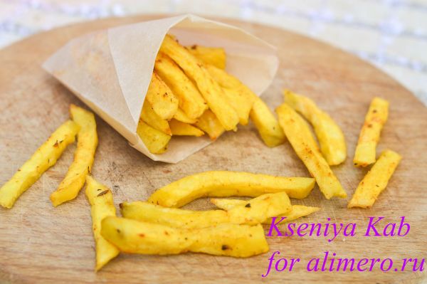 Рецепт хрустящего картофеля фри, приготовленного в мультиварке Редмонд