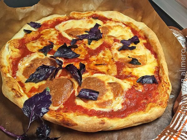 Пицца «Маргарита» — пошаговый рецепт приготовления с фото и видео