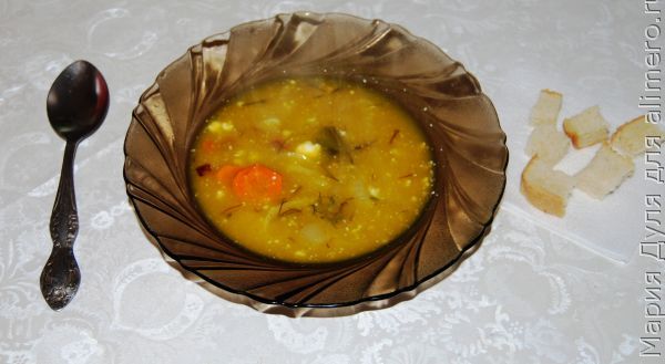 Зимний тыквенный суп пюре