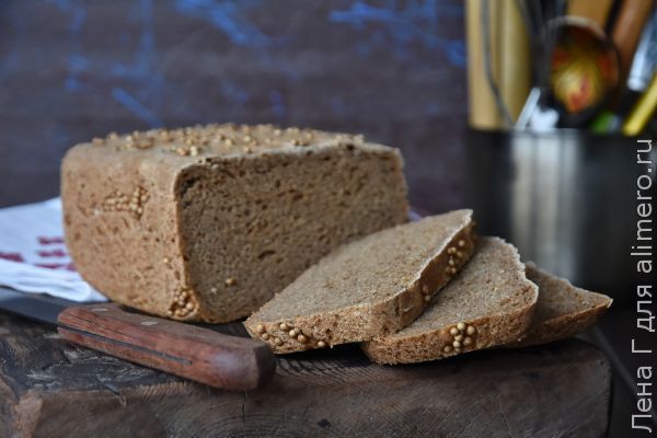 Домашний бородинский хлеб - ароматный и вкусный