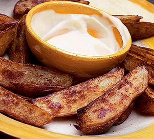 Пряные картофельные дольки карри - вкусно и просто