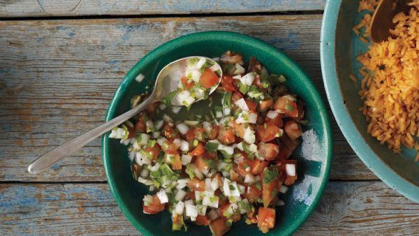 Сальса Фреска - мексиканский салатик из свежих овощей