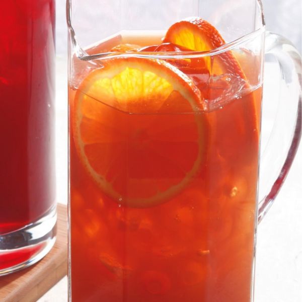 Холодный чай с апельсином - освежающий напиток для жарких дней